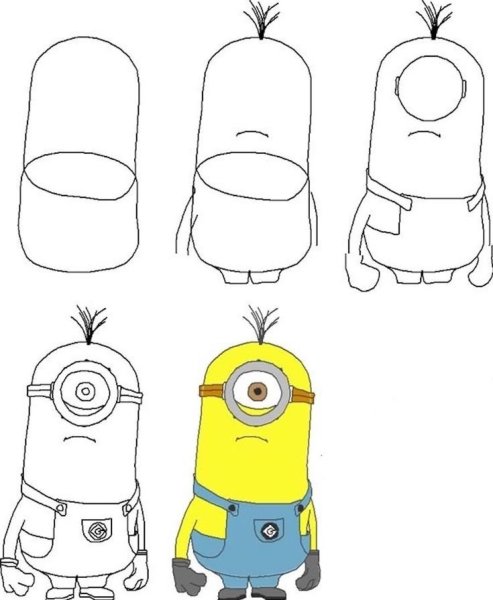 Рисунки для срисовки лёгкие