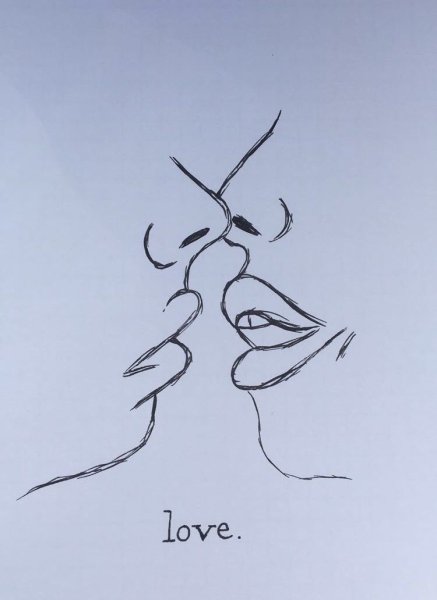 Рисунки эстетичные лёгкие