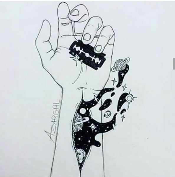 Эстетичные рисунки для срисовки