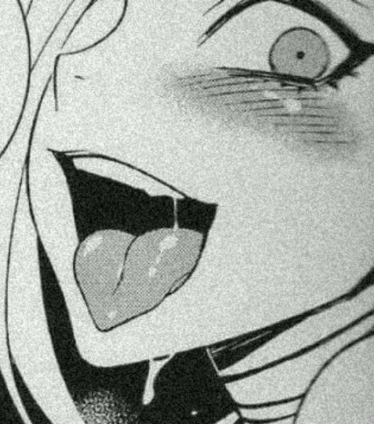 Ахегао набросок