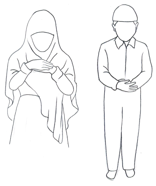 Мусульманские рисунки карандашом