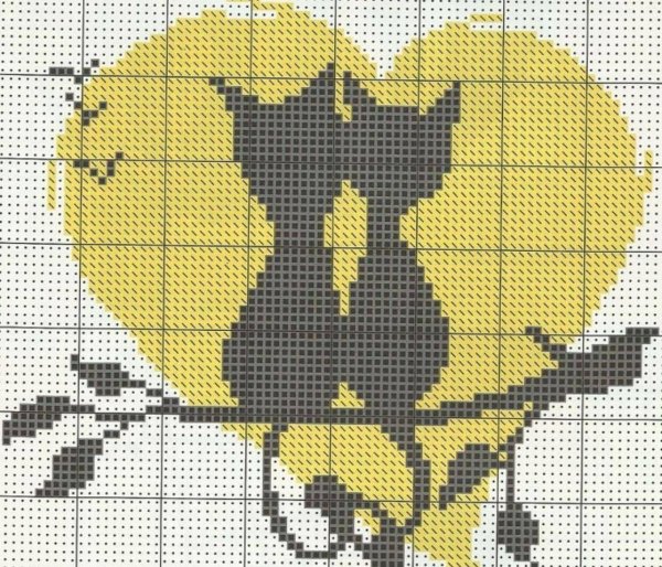 Схема плед с2с Лисенок