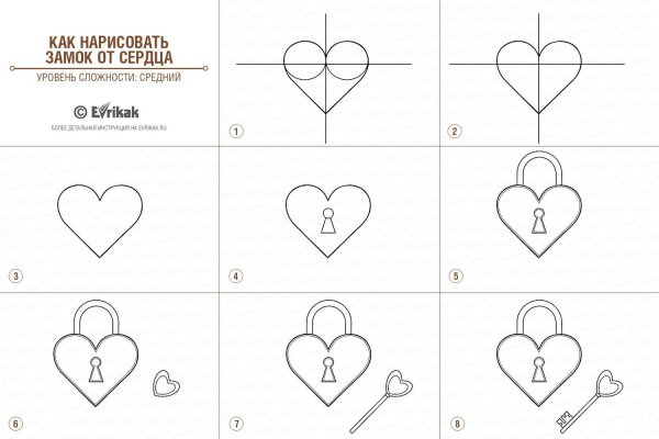 Сердечко карандашом