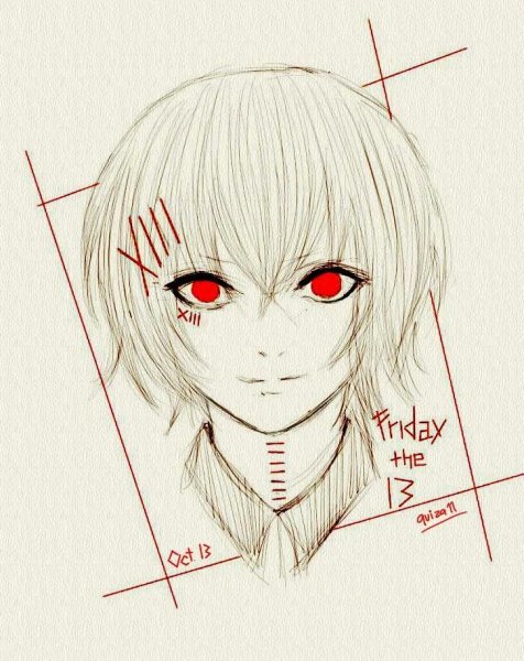 Рисунки аниме лёгкие