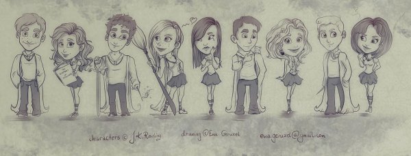 Гарри Поттер картинки для срисовки