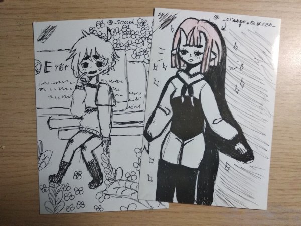 Дрейн наклейки