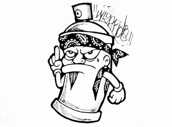 Тату в стиле андеграунд