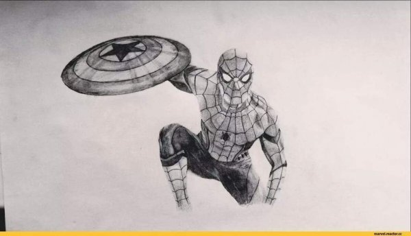 Дэдпул скетч