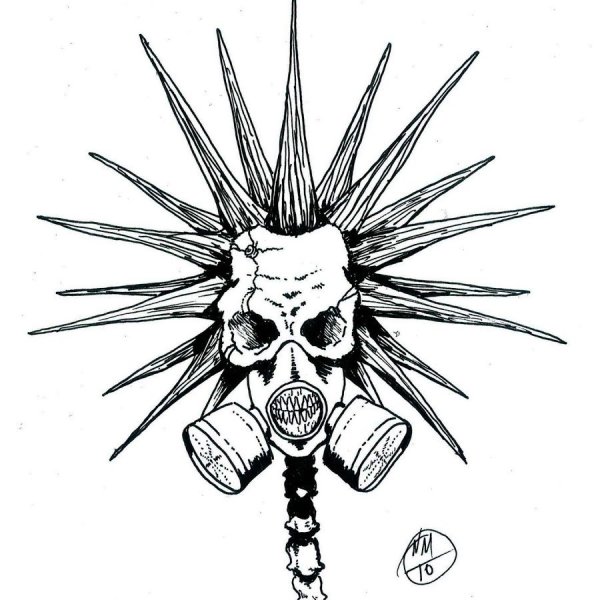 Панк тату эскизы