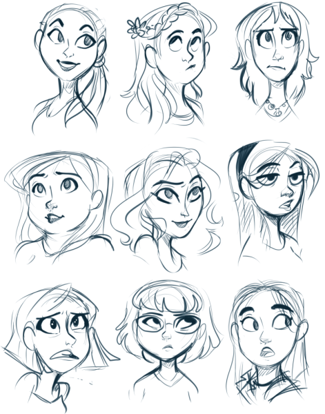 Референс эмоции Дисней