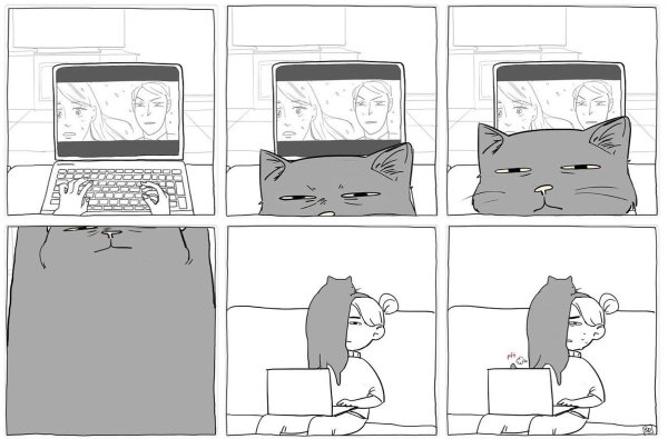 Небольшой комикс для рисования