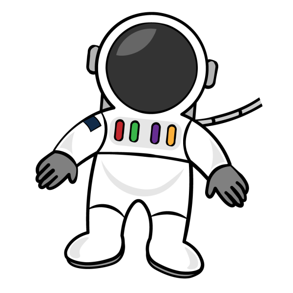 Рисунок Космонавта пошагово