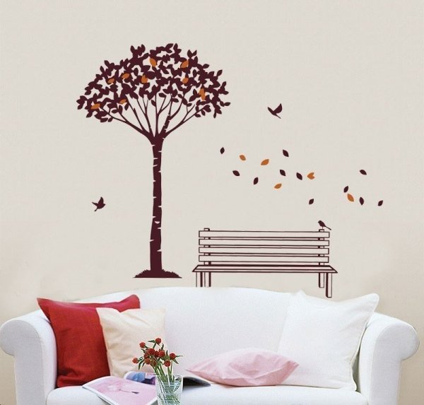 Декор стен деревом в квартире