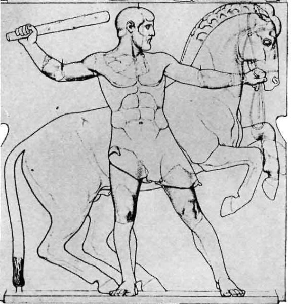 12 Подвигов Геракла рисунок легко