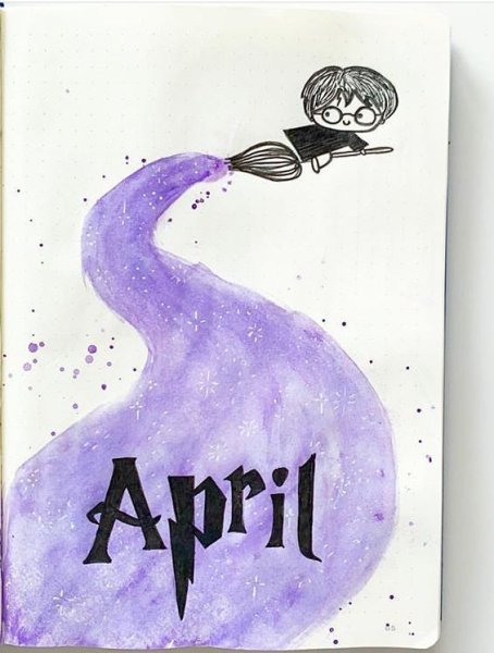 Гарри Поттер для скетчбука