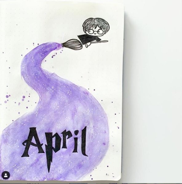 Гарри Поттер скетч маркерами