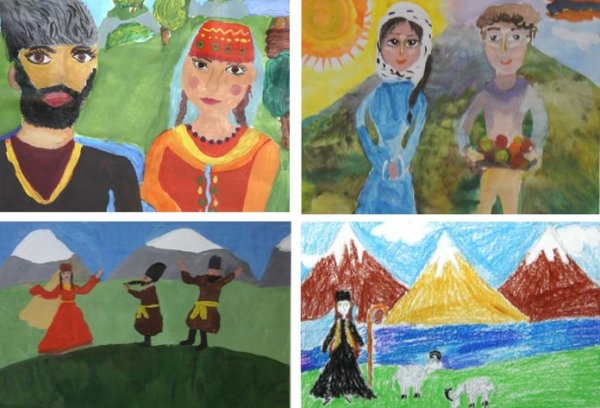 Рисунки на тему Армения