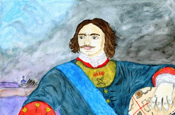 Портрет петра1 стилизованны1