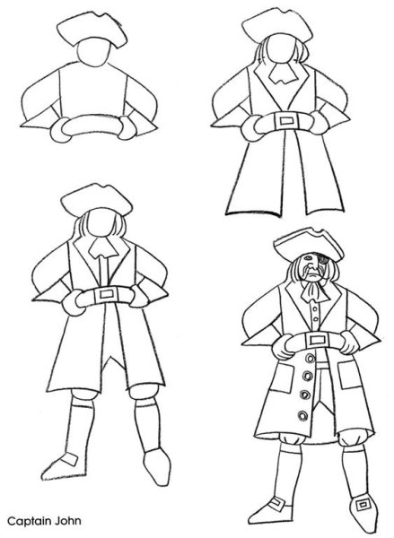 Пётр 1 рисунок карандашом