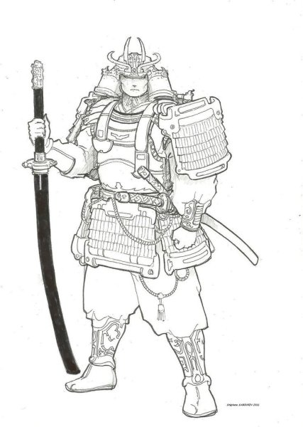 Рейден мортал комбат нарисовать