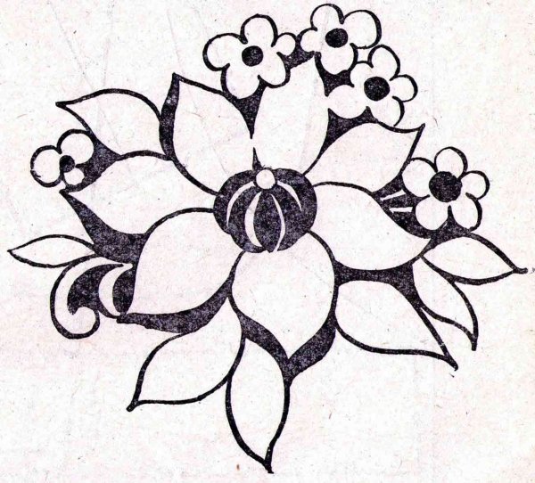 Узоры лёгкие для рисования