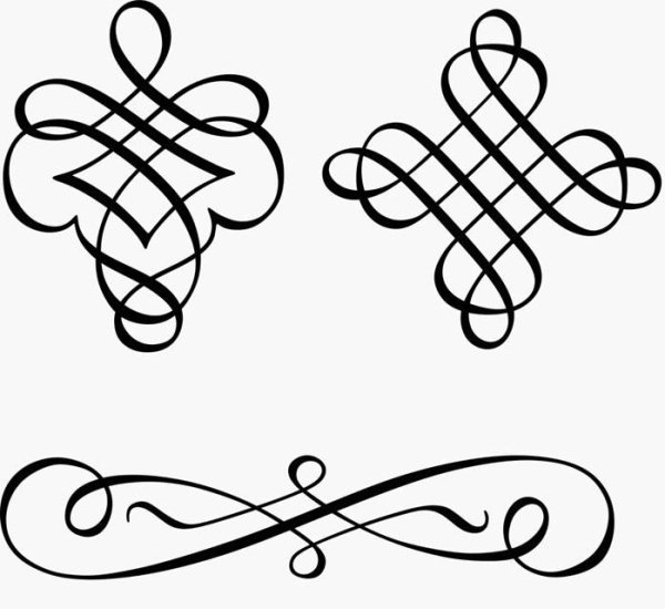 Тату маленькие узоры для девушек