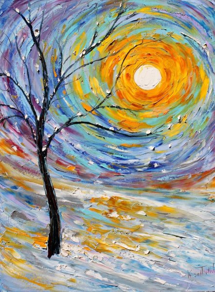 Импрессионизм стиль Импасто