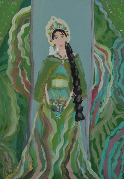 Малахитница медной горы хозяйка