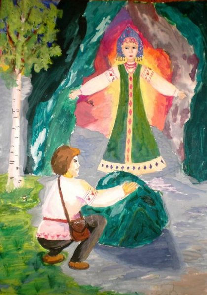 Произведения Бажова хозяйка медной горы