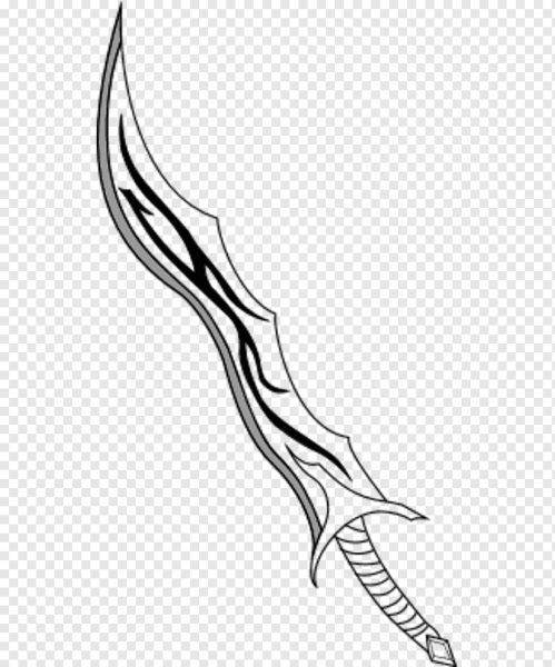 Меч карандашом