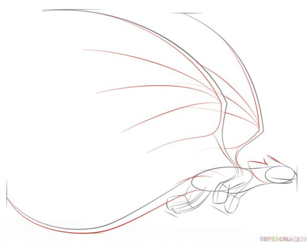 Нарисовать дракона Беззубика