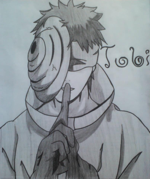 Обито карандашом