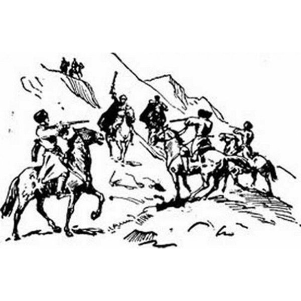 Кавказский пленник рисунок