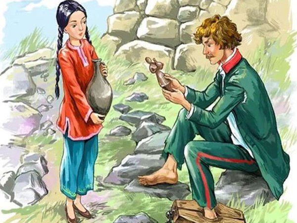 Кавказский пленник иллюстрации