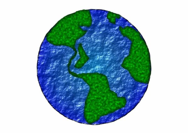 Планета земля рисунок