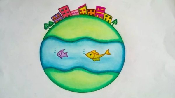 День земли рисунок