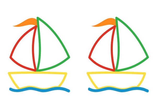 Рисование пароход