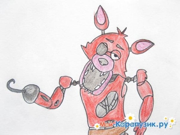 Легкие рисунки Фокси