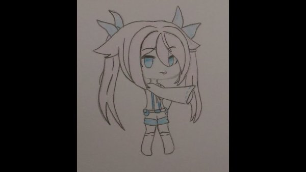 Gacha Life срисовать