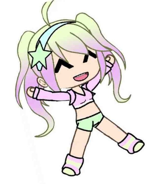 Гача лайф срисовывать для новичков