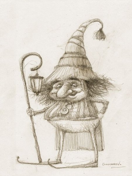 Домовой рисунок