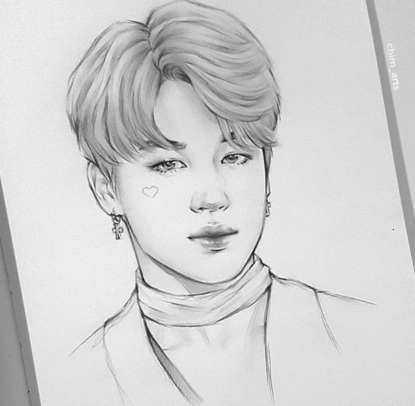 Портрет БТС Чимина