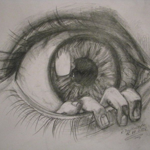 Страшные рисунки карандашом