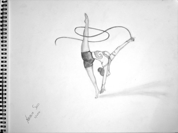 Гимнастика рисунок