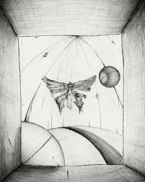 Сюрреалистические рисунки карандашом