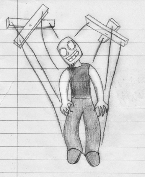 Эскиз куклы Марионетки