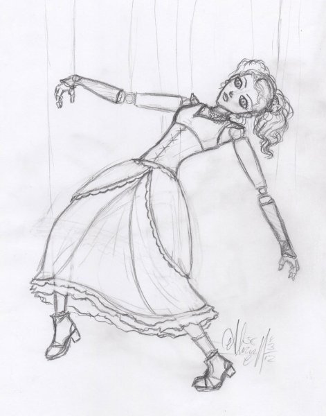 Рисунки для срисовки клоуны девочки