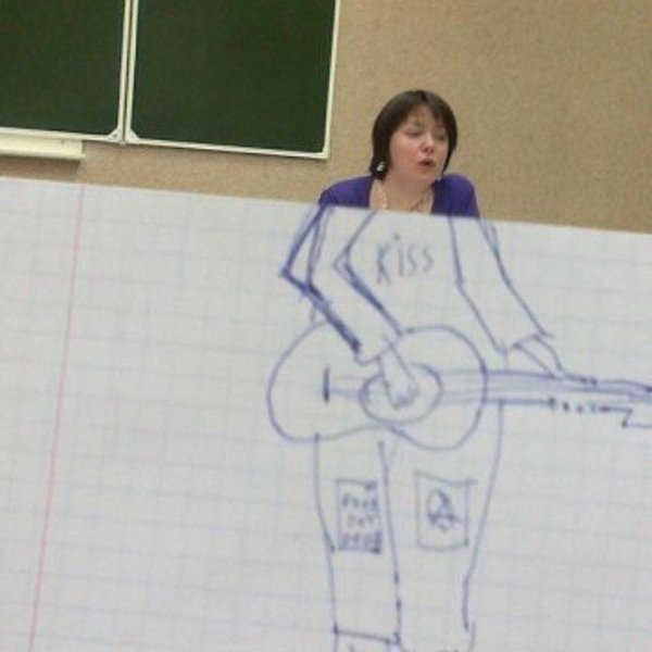 Рисунки для скучных уроков