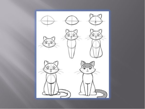 Поэтапное рисование клоуна