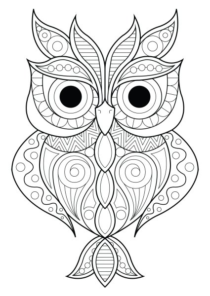 Узоры антистресс для срисовки